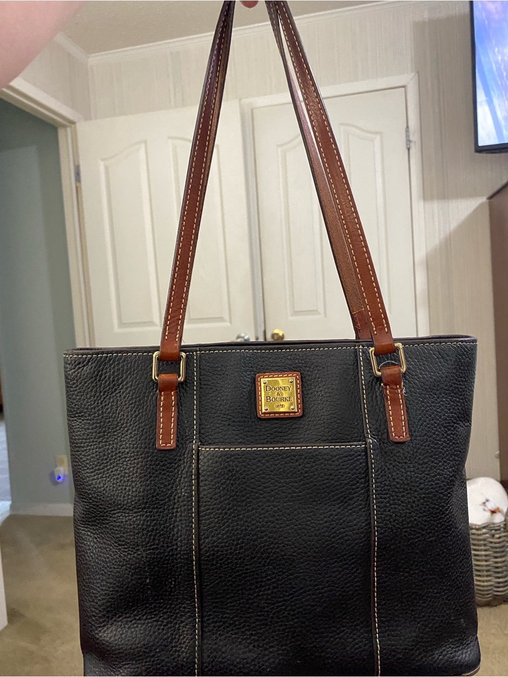 Dooney & Bourke Handbag, Pebble Grain Lexington Tote (gently loved❤️‍🩹)